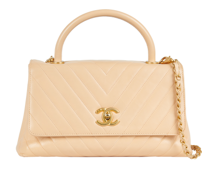 Chanel Coco Handle M, front view